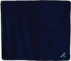 Navy Fleece & Poly Woven Picnic Blanket