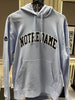 Nike hoodie with 1856 Shamrock (Light blue)