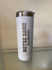 White Skinny Tumbler