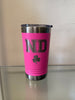 Pink Shamrock Tumbler