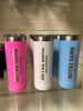 White Skinny Tumbler