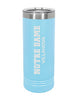 Light Blue Skinny Tumbler