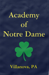 Notre Dame Garden Flag